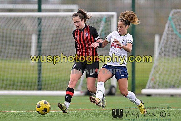 20230201-143025E Tottenham Hotspur Women FC WSL Academy U21 v Ipswich Town Women FC U21