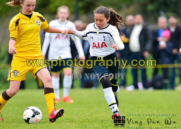 20150426-104607 Tottenham Hotspurs Girls U11 v Sutton United Girls U11