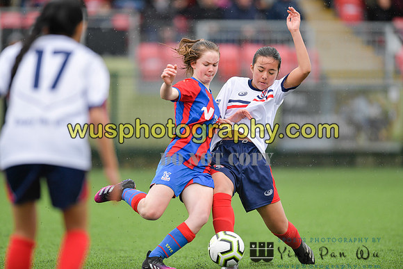 20220313-113053C Crystal Palace FC Girls U12 v Kew Park Rangers Girls U12 Reds