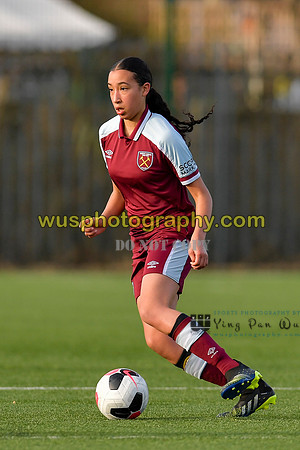 20211211-105356B West Ham United Academy Girls U16 v London Bees Academy U16