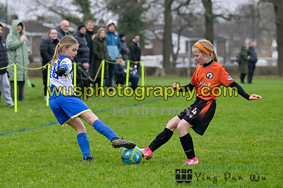 20250118-103503 Haywards Heath Town Youth FC Girls U12 v Whiteley Wanderers FC Girls U12 Kites