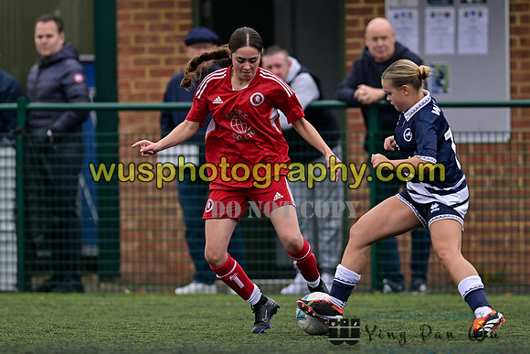 20241026-110933 Millwall Lionesses U16 v Welling United Academy Girls U16
