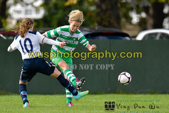 20161002-103727-2 Tottenham Hotspur Girls U14 v Writtle Minors FC Girls U14