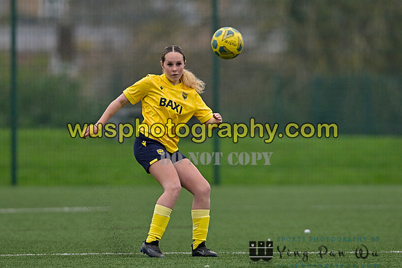 20241109-100743C West Ham United Performance Claret Girls U14 v Oxford United Girls U14