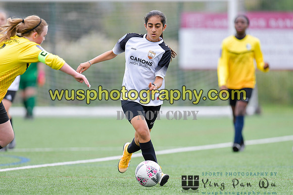 20210821-100712 London Bees Academy U14 v Kent Football United Girls U14