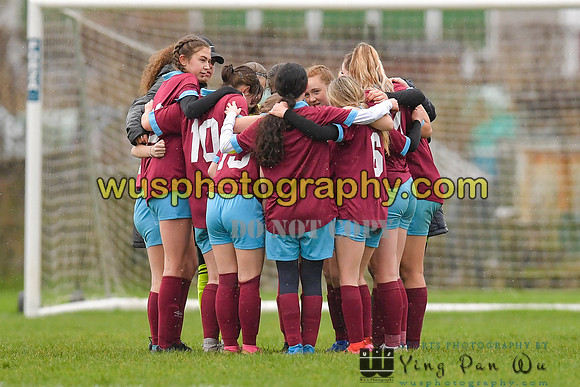 20220108-100105 Tottenham Hotspur Women FC JTP U15 v West Ham United Performance Girls U16