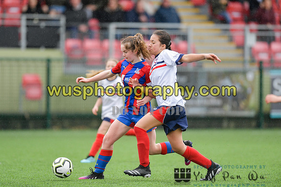 20220313-122104C Crystal Palace FC Girls U12 v Kew Park Rangers Girls U12 Reds