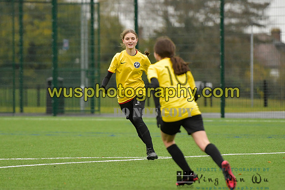 20211127-144407 Crystal Palace FC Girls U14 v Watford Ladies FC Hornets U14