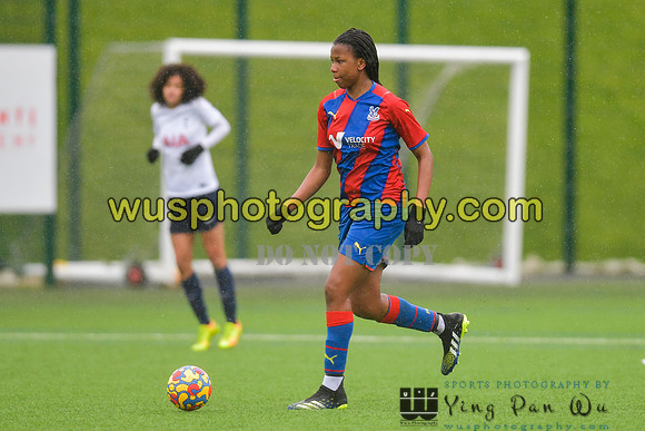 Crystal Palace FC Girls U14 v Tottenham Hotspur Women FC JTP U1420220219-125705