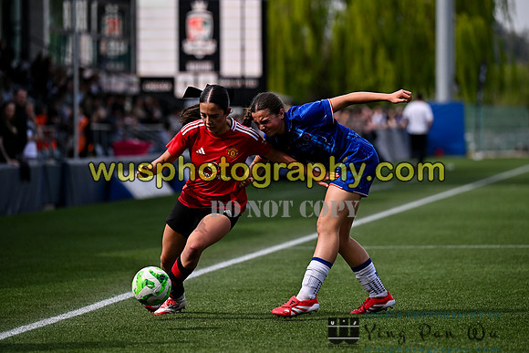 20250412-143757B Chelsea FC Women PGA U14 v Manchester United Women PGA U14