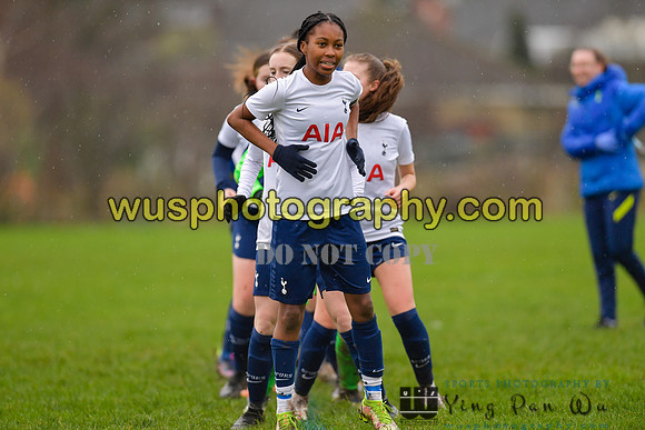 20220108-100005 Tottenham Hotspur Women FC JTP U15 v West Ham United Performance Girls U16