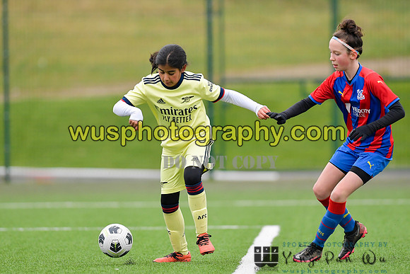 20220122-150224D Crystal Palace FC Girls U12 v Arsenal FC Girls U12