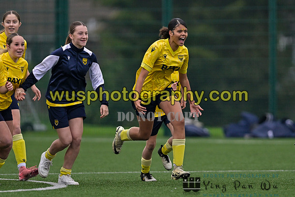 20241109-115614 West Ham United Performance Claret Girls U14 v Oxford United Girls U14