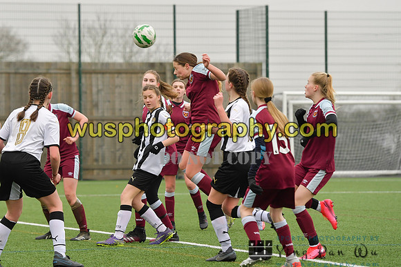 20220115-133234 West Ham United Academy Girls U14 v Notts County FC Girls U14