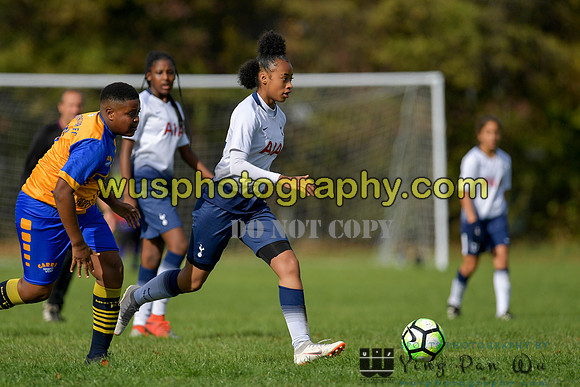 20181007-114330 Tottenham Hotspur Girls U14 v White Star Boys U14
