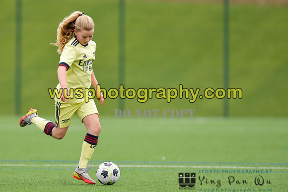 20220122-143732D Crystal Palace FC Girls U12 v Arsenal FC Girls U12