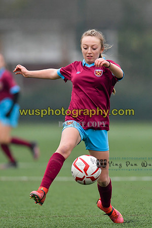 20220115-151322 West Ham United Performance Girls U16 v London City Lionesses U16
