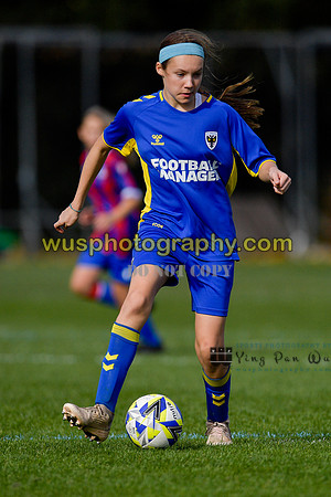 20221015-114344C AFC Wimbledon Girls U14 v Crystal Palace FC Girls U14