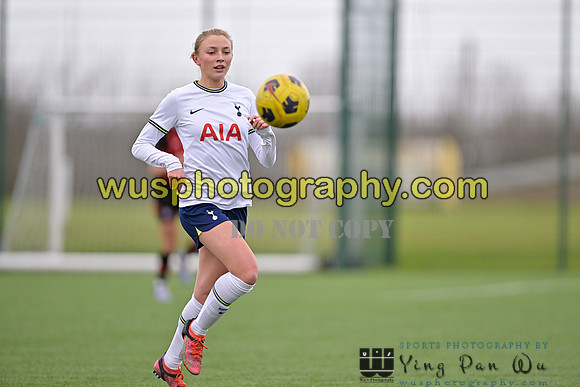 20230201-142415C Tottenham Hotspur Women FC WSL Academy U21 v Ipswich Town Women FC U21