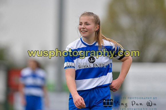 20180415-163324A Queens Park Rangers Girls U16 v Tottenham Hotspur Girls U15