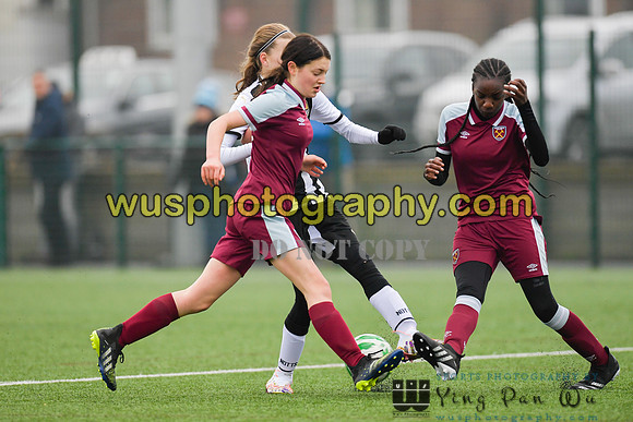 20220115-135309 West Ham United Academy Girls U14 v Notts County FC Girls U14