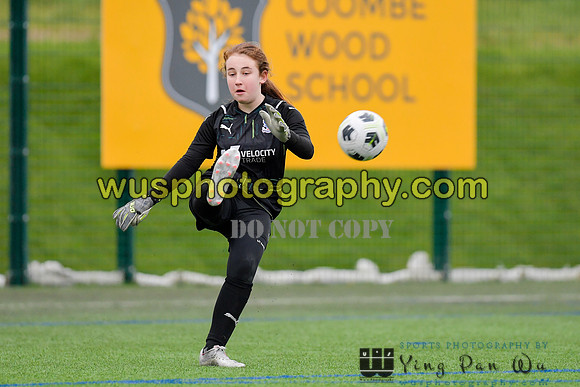 20220122-152124A Crystal Palace FC Girls U12 v Arsenal FC Girls U12