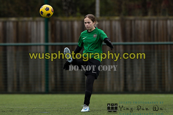 20250222-103724 Millwall Lionesses U12 v New Level Soccer Girls U12