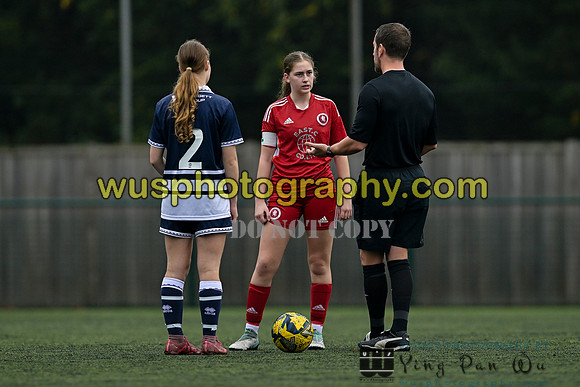 20241026-103109 Millwall Lionesses U16 v Welling United Academy Girls U16