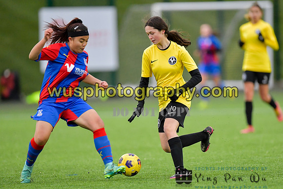 20211127-151151B Crystal Palace FC Girls U14 v Watford Ladies FC Hornets U14