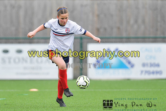 20220313-113105 Crystal Palace FC Girls U12 v Kew Park Rangers Girls U12 Reds