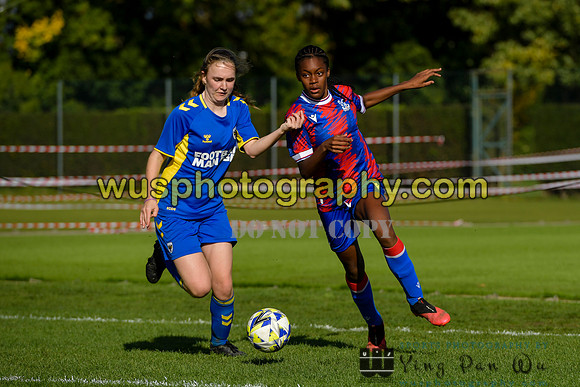 20221015-111827B AFC Wimbledon Girls U14 v Crystal Palace FC Girls U14