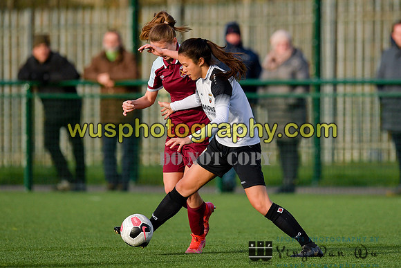 20211211-110108 West Ham United Academy Girls U16 v London Bees Academy U16
