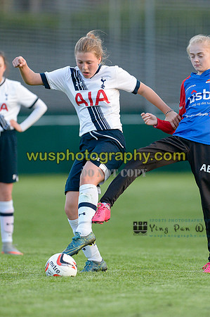20160505-195950 Tottenham Hotspur Girls U12 and U13 v Årvoll IL Girls U12 and U13
