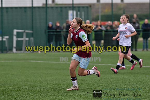 20241109-134055 West Ham United Warriors Girls U16 v Charlton Athletic Academy Girls U16