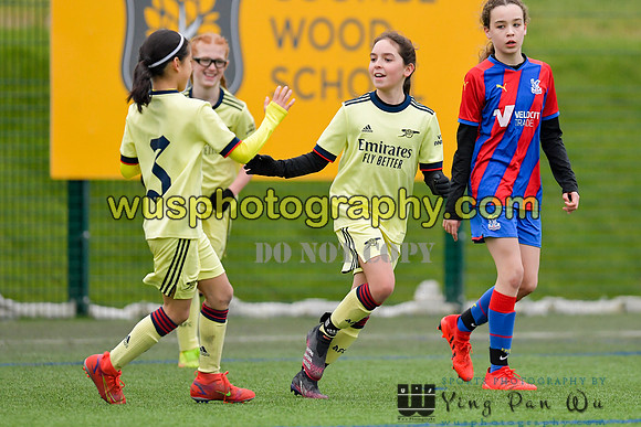 20220122-151902 Crystal Palace FC Girls U12 v Arsenal FC Girls U12