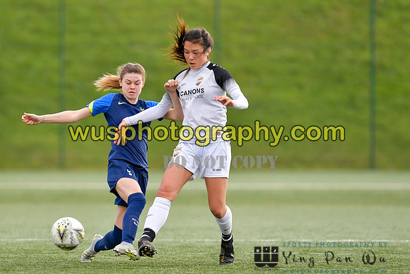 20220129-140754D London Bees Academy U16 v Tottenham Hotspur Women FC JTP U16
