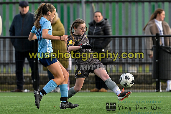 20250316-170717 Cray Wanderers Youth FC Girls U15 v Hashtag United Girls U15