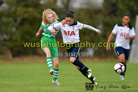 20161002-113542 Tottenham Hotspur Girls U14 v Writtle Minors FC Girls U14