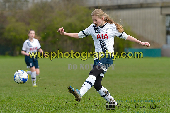 20160409-110217-3 Tottenham Hotspur Girls U14 v Hemel Hempstead Town Girls U14