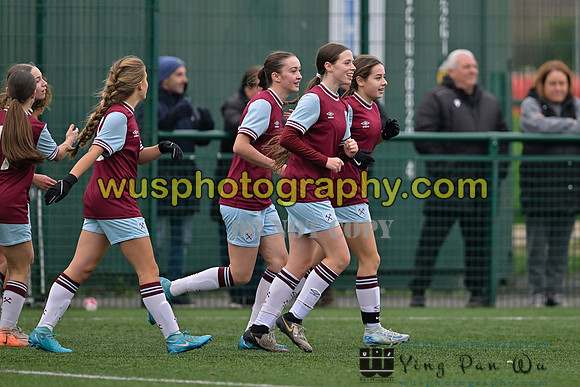 20241109-134342 West Ham United Warriors Girls U16 v Charlton Athletic Academy Girls U16