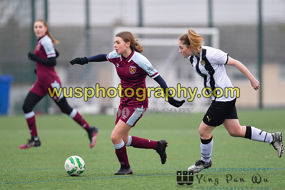 20220115-132842 West Ham United Academy Girls U14 v Notts County FC Girls U14