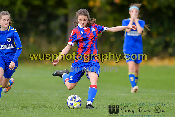 20221015-115810F AFC Wimbledon Girls U14 v Crystal Palace FC Girls U14