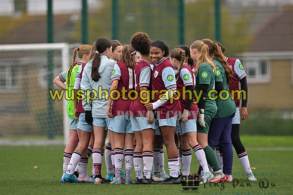 20241130-100001 West Ham United Warriors Girls U14 v Fareham Town Youth FC Girls U14
