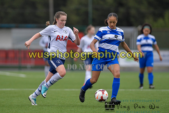 20180415-164400D Queens Park Rangers Girls U16 v Tottenham Hotspur Girls U15