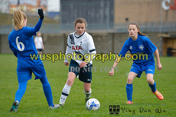 20160409-104425-2 Tottenham Hotspur Girls U14 v Hemel Hempstead Town Girls U14