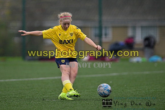 20241109-115612 West Ham United Performance Claret Girls U14 v Oxford United Girls U14