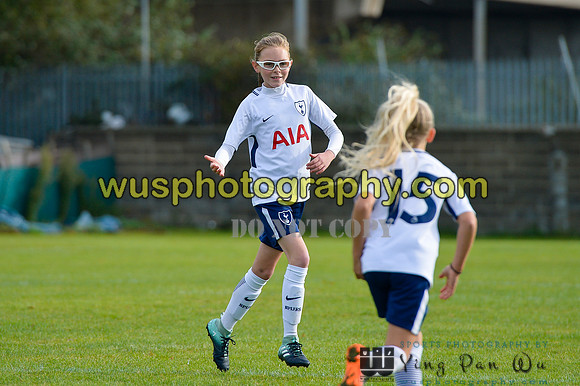 20171028-110752-2 Tottenham Hotspur Girls U11 v St Albans City Youth Girls U11 South