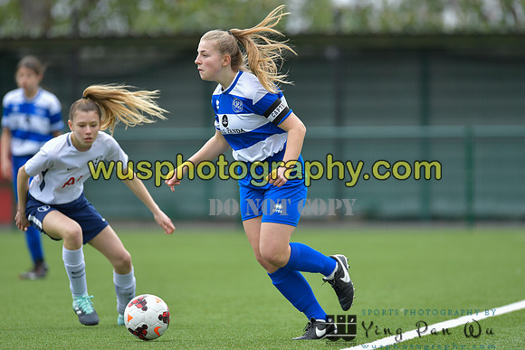 20180415-152358 Queens Park Rangers Girls U16 v Tottenham Hotspur Girls U15