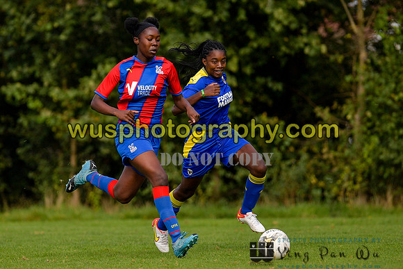 20211017-135055B AFC Wimbledon Girls U16 v Crystal Palace FC Girls U16