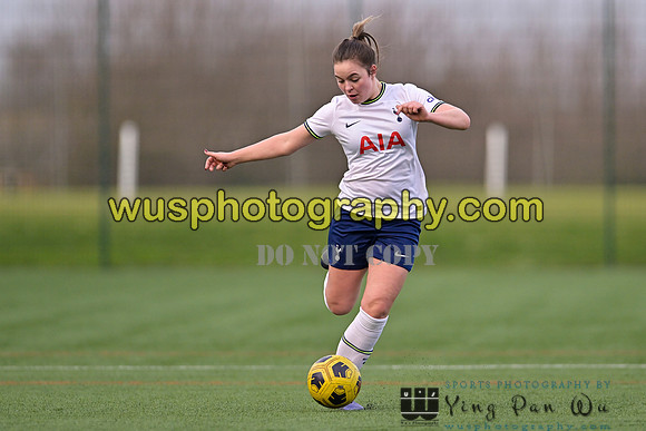 20230201-154333E Tottenham Hotspur Women FC WSL Academy U21 v Ipswich Town Women FC U21